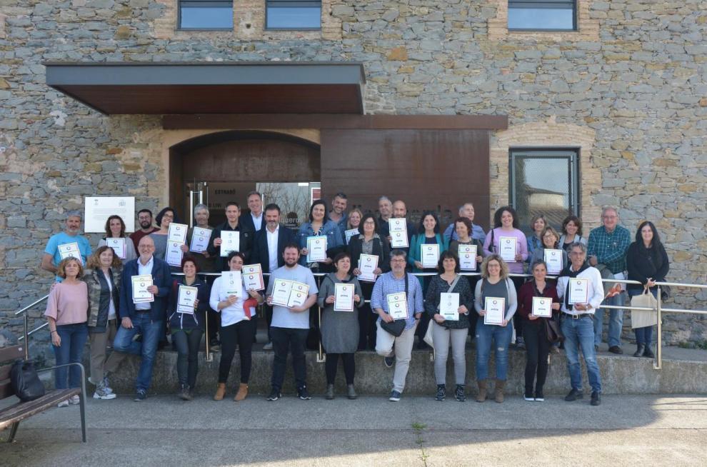 L'Espai Perot Rocaguinarda recull el certificat de turisme sostenible Biosphere